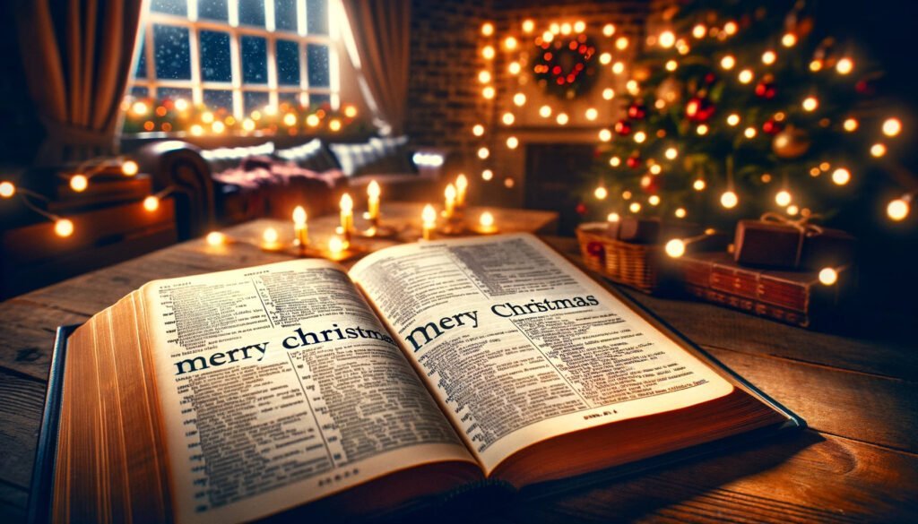 De onde vem a expressão Merry Christmas em inglês