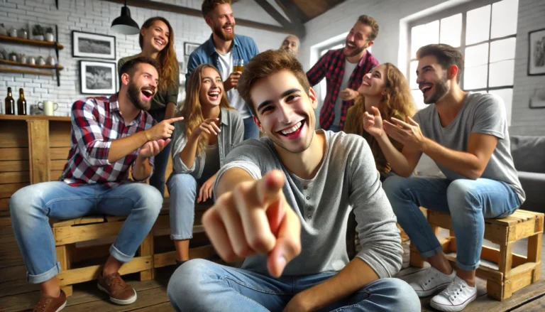 Poke fun at (someone). O que significa essa expressão