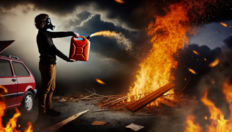 Pour Petrol on the Fire. O que significa essa expressão