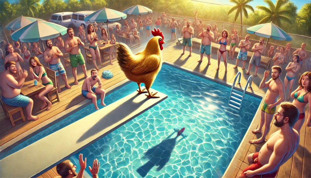 Chicken Out. O que significa essa expressão