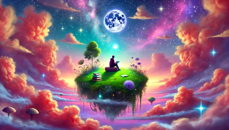 In a world of one's own. O que significa essa expressão