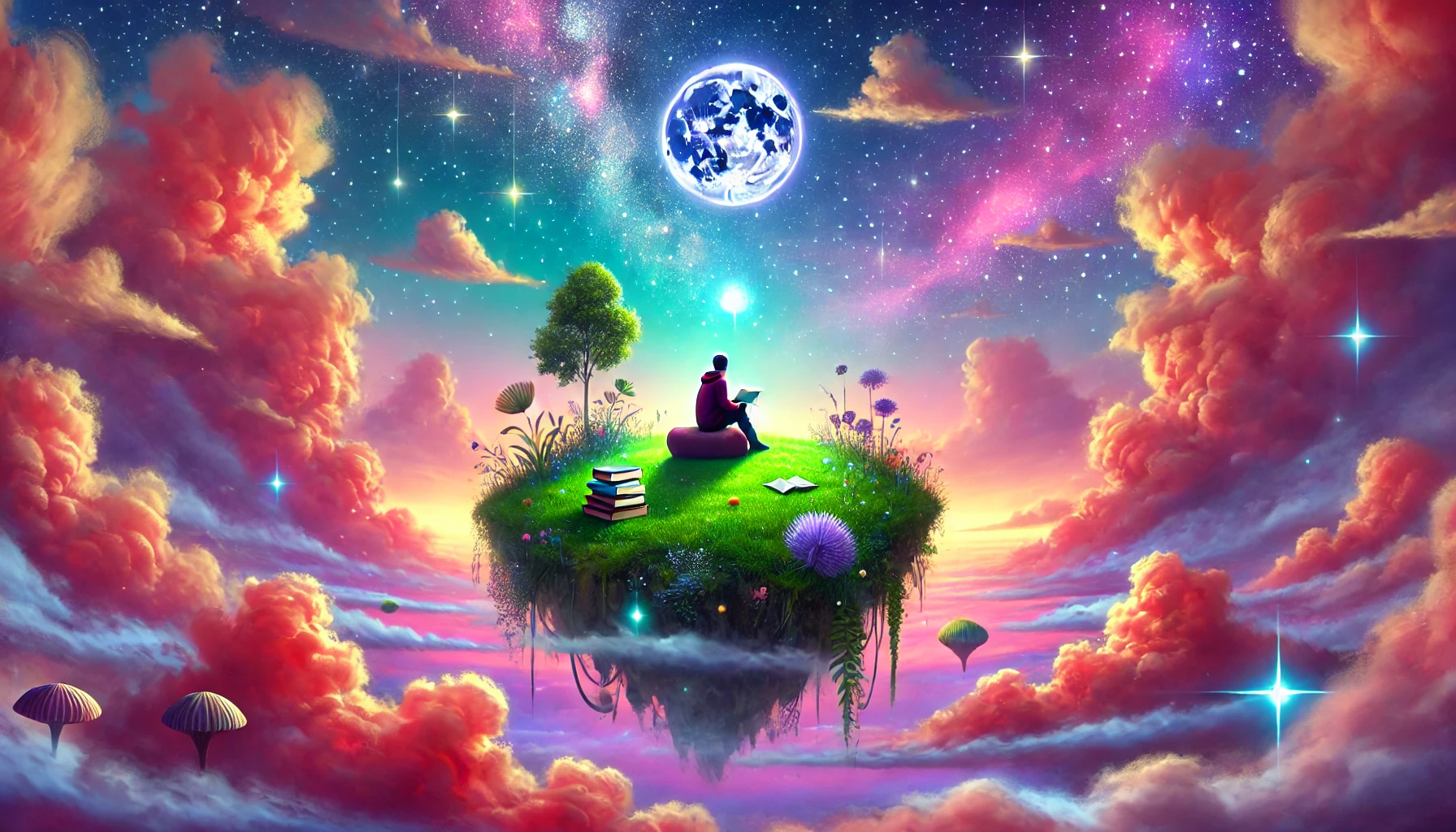 In a world of one's own. O que significa essa expressão