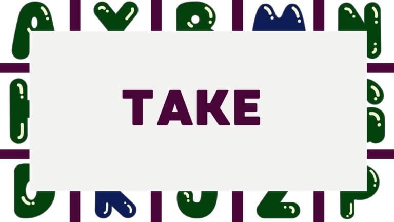 Expressões com a palavra Take