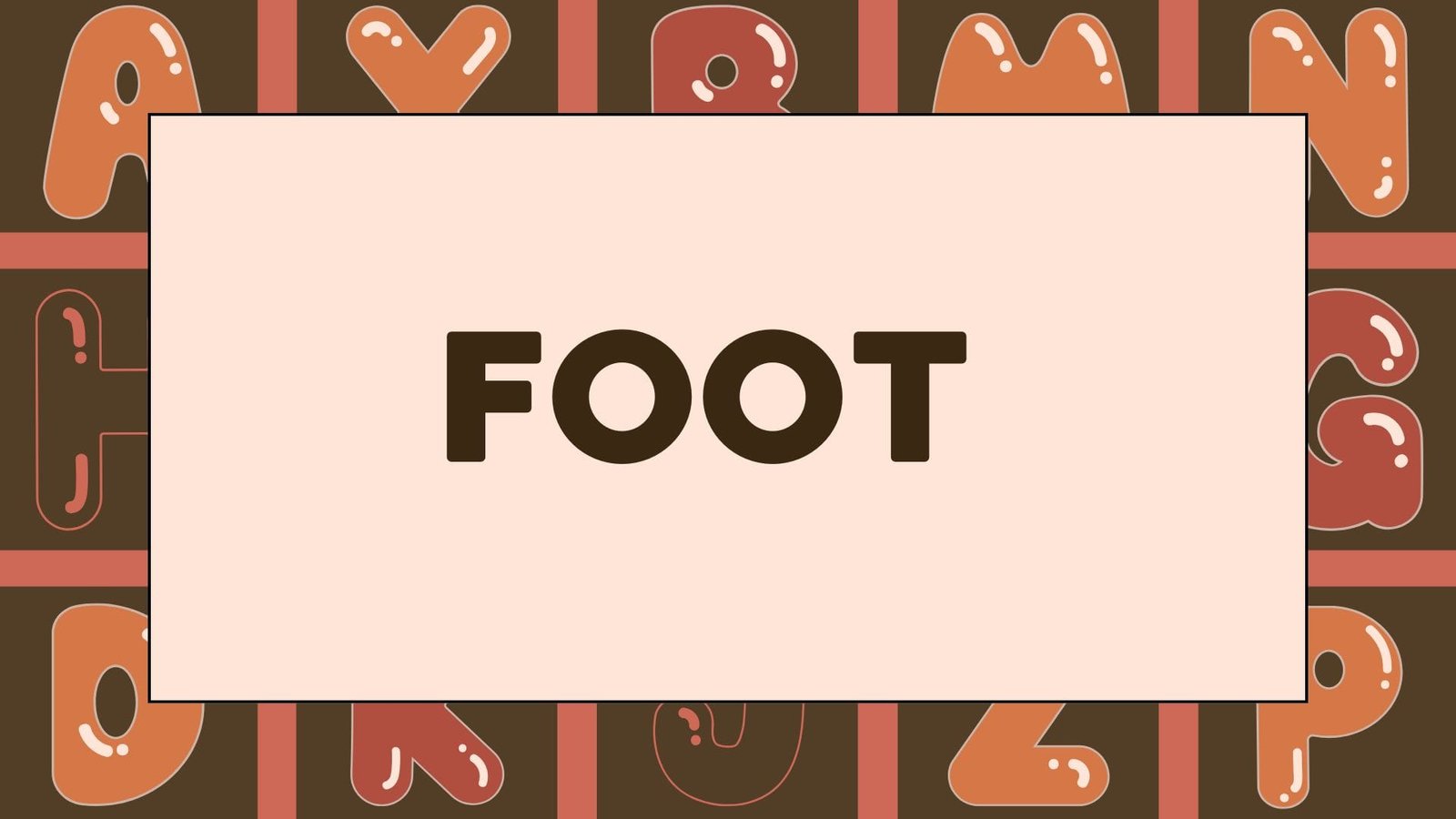 Expressões com a palavra Foot