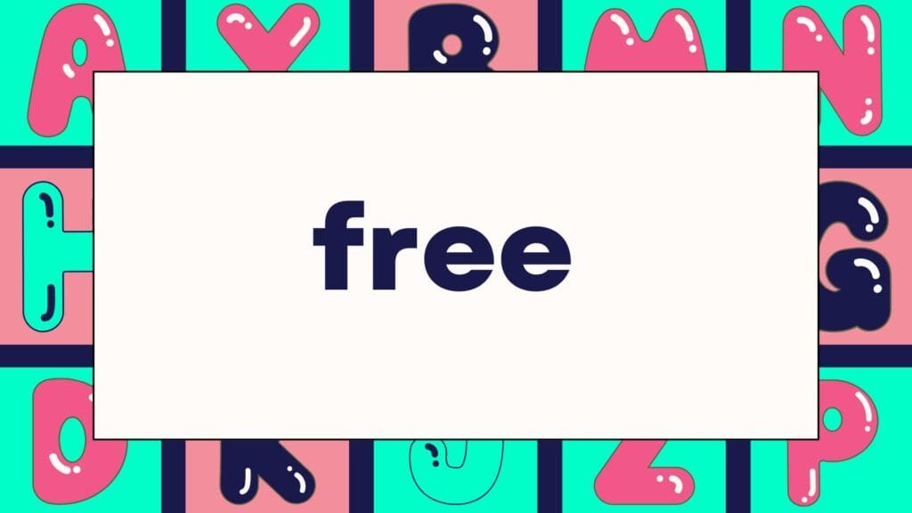 Expressões com a palavra Free